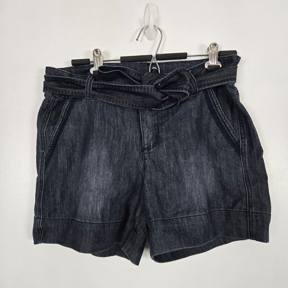 JW Style Black Shorts with belt size 10